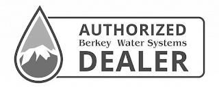 AUTHORIZED BERKEY WATER SYSTEMS DEALER trademark