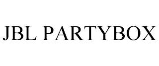 JBL PARTYBOX trademark