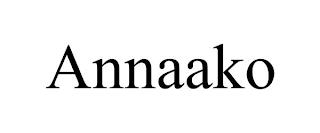 ANNAAKO trademark