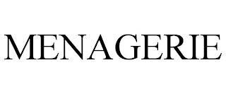 MENAGERIE trademark