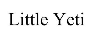 LITTLE YETI trademark