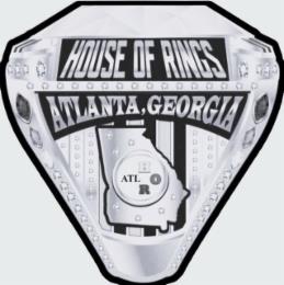 HOUSE OF RINGS ATLANTA, GEORGIA ATL HOR trademark