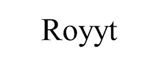 ROYYT trademark