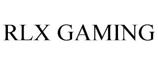 RLX GAMING trademark