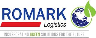 ROMARK LOGISTICS INCORPORATING GREEN SOLUTIONS FOR THE FUTURE trademark