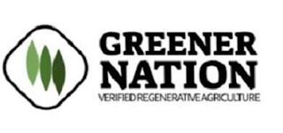 GREENER NATION VERIFIED REGENERATIVE AGRICULTURE trademark