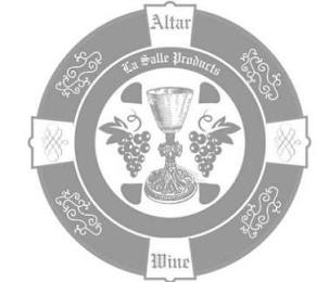 LA SALLE PRODUCTS ALTAR WINE trademark