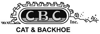 CBC CAT & BACKHOE INC. trademark