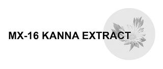 MX-16 KANNA EXTRACT trademark