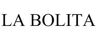 LA BOLITA trademark