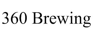 360 BREWING trademark