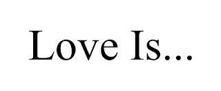 LOVE IS... trademark