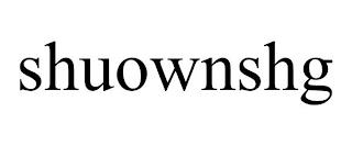 SHUOWNSHG trademark