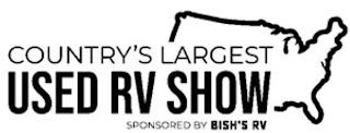 COUNTRY'S LARGEST USED RV SHOW SPONSORED BY BISH'S RV trademark