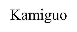 KAMIGUO trademark