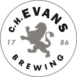 C.H. EVANS BREWING 17 86 trademark