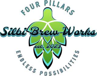 FOUR PILLARS ENDLESS POSSIBILITIES SILBI BREW WORKS EST. 2023 trademark