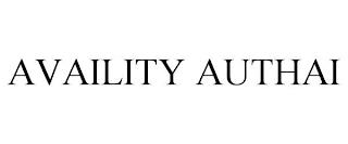 AVAILITY AUTHAI trademark