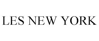 LES NEW YORK trademark