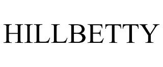 HILLBETTY trademark