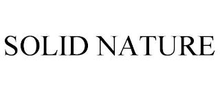 SOLID NATURE trademark