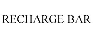 RECHARGE BAR trademark