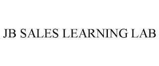 JB SALES LEARNING LAB trademark