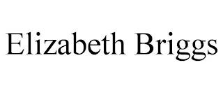 ELIZABETH BRIGGS trademark