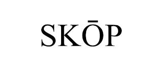 SKOP trademark