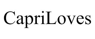 CAPRILOVES trademark