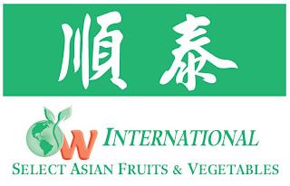 YW INTERNATIONAL SELECT ASIAN FRUITS & VEGETABLES trademark