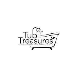 TUB TREASURES YOUR SANCTUARY. OUR RESPONSIBILITY. trademark