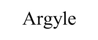 ARGYLE trademark