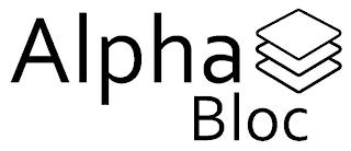 ALPHA BLOC trademark