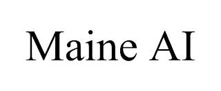 MAINE AI trademark