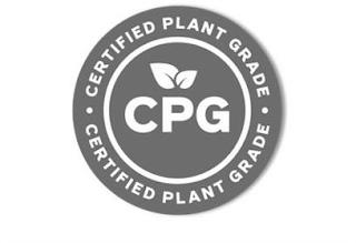 CPG ? CERTIFIED PLANT GRADE ? CERTIFIED PLANT GRADE trademark