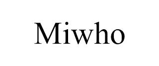 MIWHO trademark