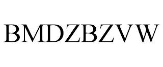 BMDZBZVW trademark