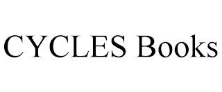 CYCLES BOOKS trademark