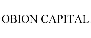 OBION CAPITAL trademark