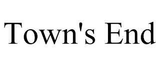 TOWN'S END trademark