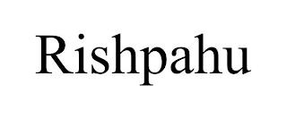 RISHPAHU trademark