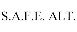 S.A.F.E. ALT. trademark