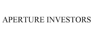 APERTURE INVESTORS trademark