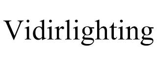 VIDIRLIGHTING trademark