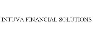 INTUVA FINANCIAL SOLUTIONS trademark