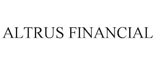 ALTRUS FINANCIAL trademark