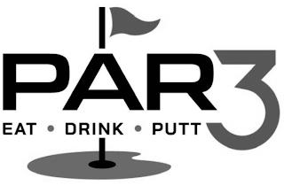 PAR3  EAT  ?  DRINK  ?  PUTT trademark