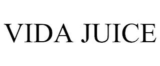 VIDA JUICE trademark