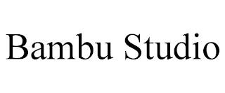 BAMBU STUDIO trademark